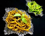 عکس مرحله 2 از دستور شور ترشی فلفل سبز تند 👌🏻😋😜😊 Pickled pepper