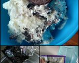 Foto langkah ke 1 dari resep 55. Eskrim Vanilla Oreo Praktis.