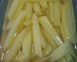 A picture of step 1 of French Fries Pakore.