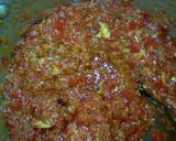 A picture of step 2 of Fried yam and sauce.