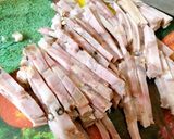 Hình bước làm 3 của món Gỏi Tré Trộn Xoài Xanh