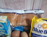 Foto langkah ke 1 dari resep Puding Roti Tawar Panggang.