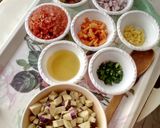 A picture of step 1 of Eggplant sauce.