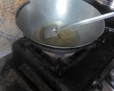 A picture of step 12 of Gujrati masala puri with aloo sabji.