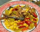 Foto langkah ke 4 dari resep Ikan peda jagung manis.