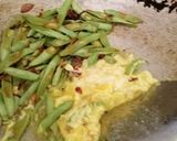 Gambar langkah 3 resipi Kacang Buncis Goreng Dengan Telur.