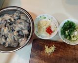 蔥蒜鮮蚵仔的食譜步驟1照片