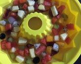 Hình bước làm 4 của món Rau câu trái cây