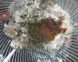A picture of step 4 of Afghani malai chaap.
