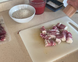 Foto del paso 1 de la receta: Arroz alla arrabbiata con alcachofa y panceta