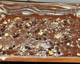 Foto del paso 5 de la receta: Brownie de chocolate y avellana sin lactosa con escamas de sal y chispas de chocolate 🍫