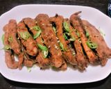 A picture of step 4 of Fried Pork Ribs crisp.
