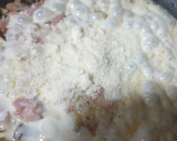 Foto del paso 3 de la receta: Tortellini con salsa de quesos, portobello y sajonia