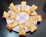 चीज़ गार्लिक ब्रेड (Cheese garlic bread recipe in Hindi) रेसिपी चरण 5 फोटो