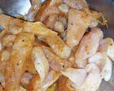 A picture of step 2 of Chicken Tortilla Wraps.