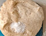 Foto langkah ke 3 dari resep Cranberries Sourdough Bread 77%.