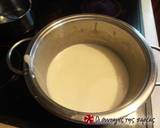 Panna cotta με γάλα καρύδας, σε... χρώματα ροδάκινου φωτογραφία βήματος 5