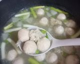 Foto langkah ke 3 dari resep Bakso Dengan Tetelan Sapi.