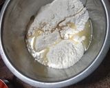 A picture of step 1 of Gulab Meetha.