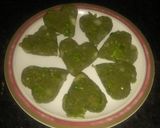 A picture of step 4 of Palak cutlet.