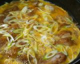 A picture of step 4 of Easy Skillet Katsudon for 4.