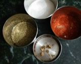 A picture of step 1 of Besan Wheat Flour Rava & Kasuri Methi ki Spicy Puri.