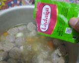 Foto langkah ke 6 dari resep Sup ayam bakso bening.