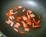 A picture of step 2 of Okinawa Soba Salt Yakisoba.