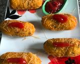 A picture of step 5 of Veg Bullets.
