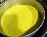 A picture of step 4 of Khaman Dhokla.