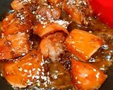 Foto langkah ke 2 dari resep Honey Spicy Salmon.