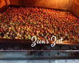 A picture of step 3 of Oven Roasted Fresh Pigeon Peas.