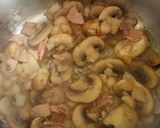 A picture of step 3 of Vickys Creamy Mushroom Pasta, GF DF EF SF NF.