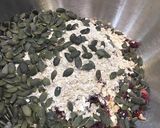A picture of step 2 of No Bake Summer Granola Bars.