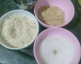 A picture of step 1 of Peanut burfi 😋.