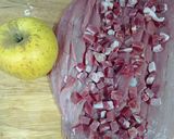 Foto del paso 5 de la receta: Solomillo de cerdo relleno con salsa de champiñones y manzana
