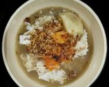 Gambar langkah 4 resipi Sup Ayam Sempoi.