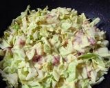 A picture of step 3 of Easy Okonomiyaki with Flour and Hondashi.