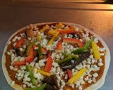 A picture of step 5 of Thin Crust Pizza.