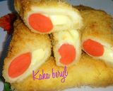Foto langkah ke 10 dari resep Roti gulung sosis keju.