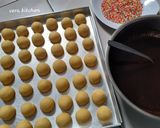 Foto langkah ke 6 dari resep Nastar cokelat.