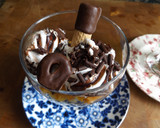 Foto del paso 3 de la receta: Manzanas caramelizadas al jengibre con rulos de chocolate