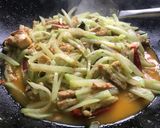 Foto langkah ke 4 dari resep Lodeh tempe labu Siam.