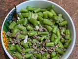 Tumis Buncis Daging Cincang