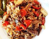 Foto langkah ke 7 dari resep 🍂Tongkol Suwir Bumbu Iris.