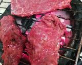 A picture of step 2 of Barbecue T-bone steak.