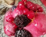 Une image de l'étape 3 de Djamicoo sorbet aux fruits rouges sans sorbetière.