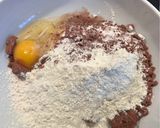 Foto del paso 1 de la receta Tarta de peras, cacao y almendras
