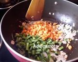 A picture of step 4 of Healthy oats upma.