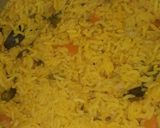 A picture of step 5 of Mushroom Biryani.